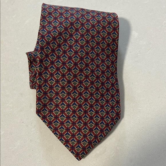 Dior silk print tie 57” - Picture 1 of 9